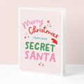 Secret Santa Christmas card