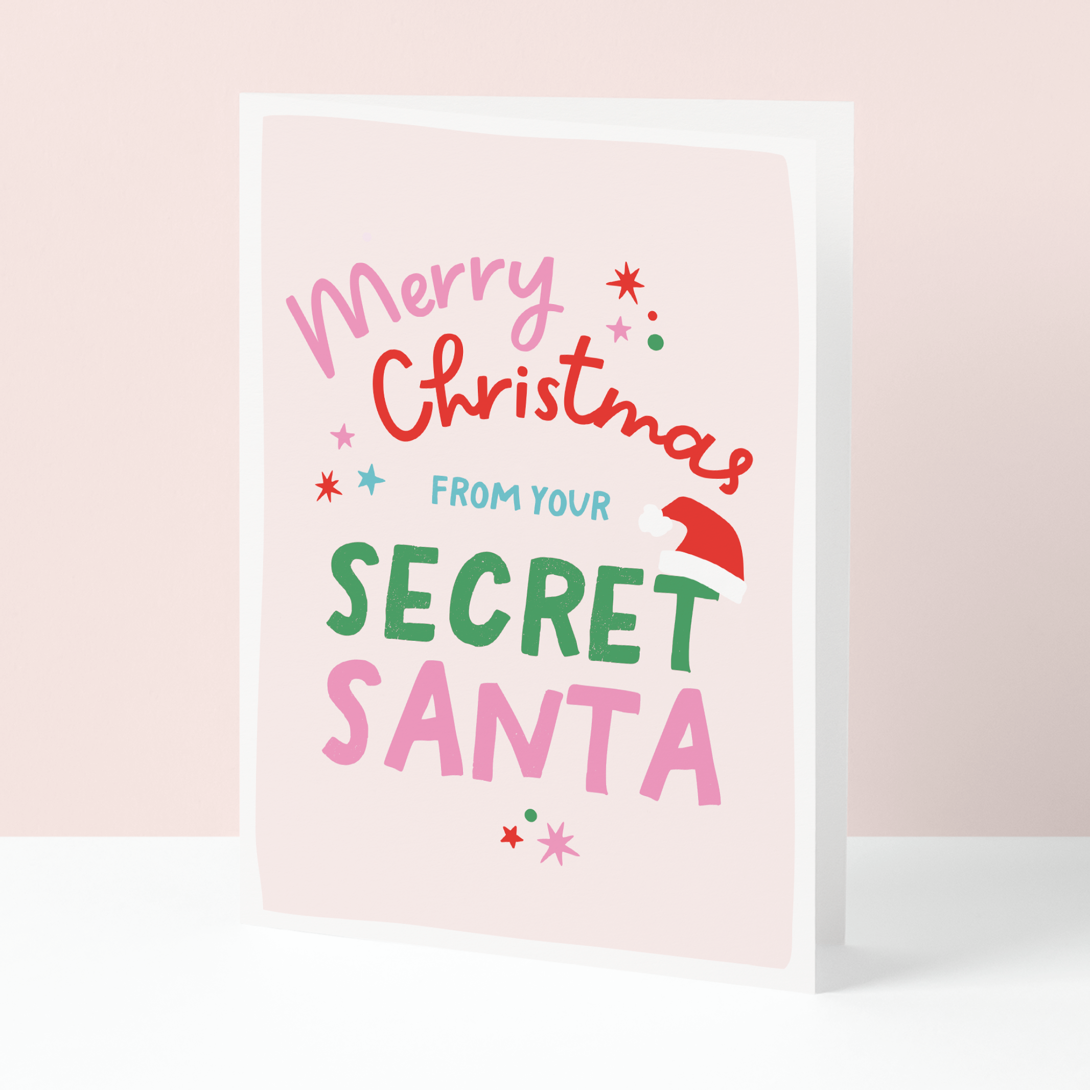 Secret Santa Christmas card