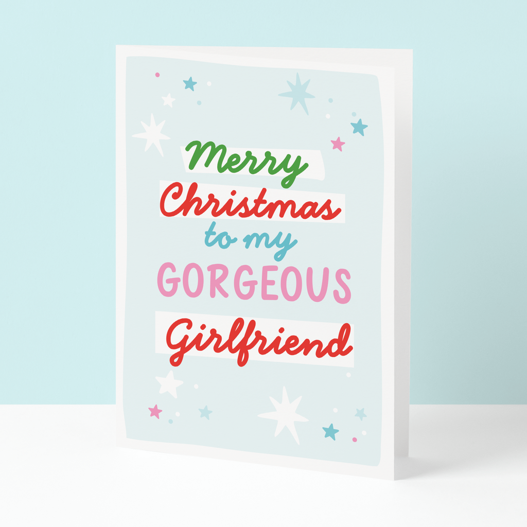 Handsome husband Christmas card