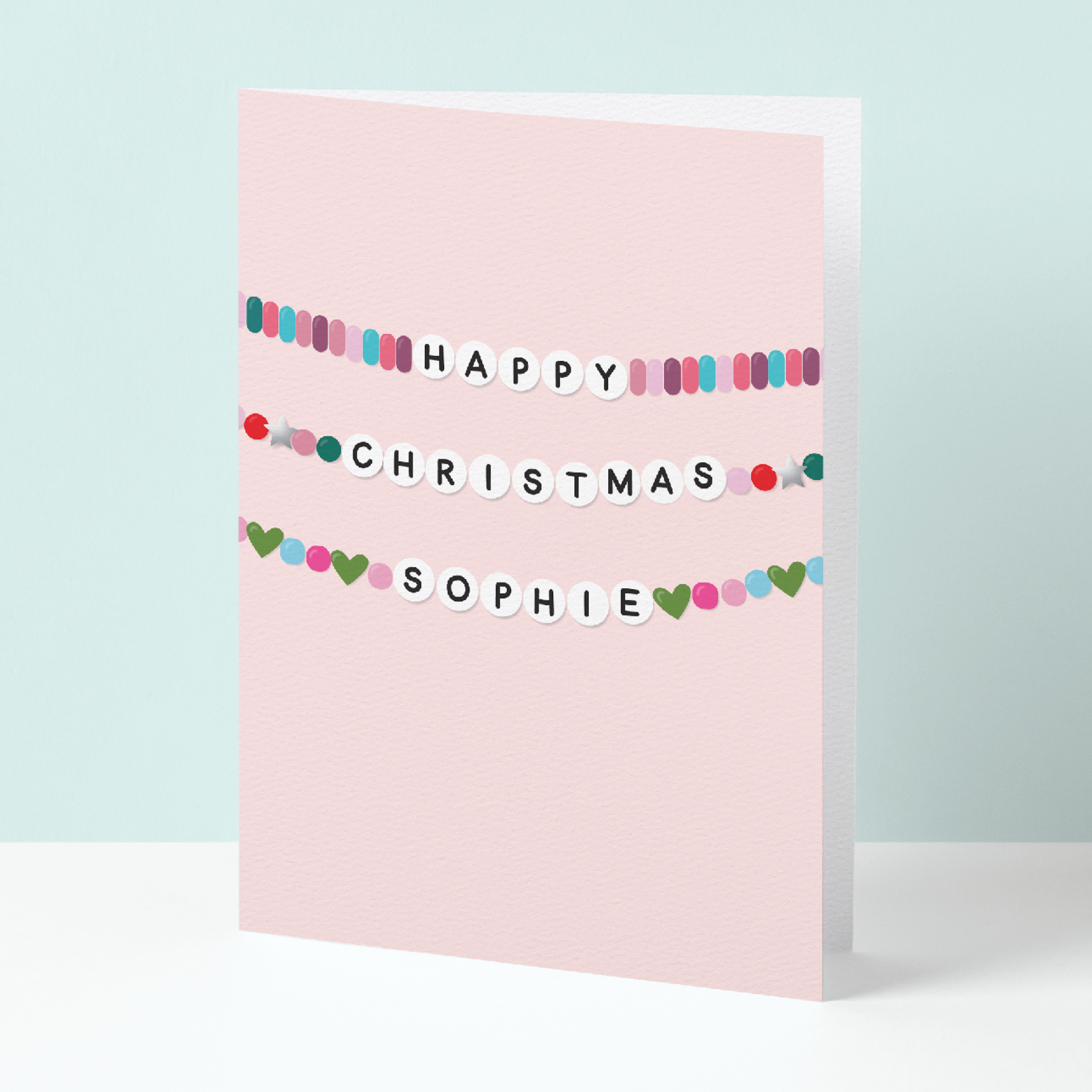 Swiftie personalised Christmas card