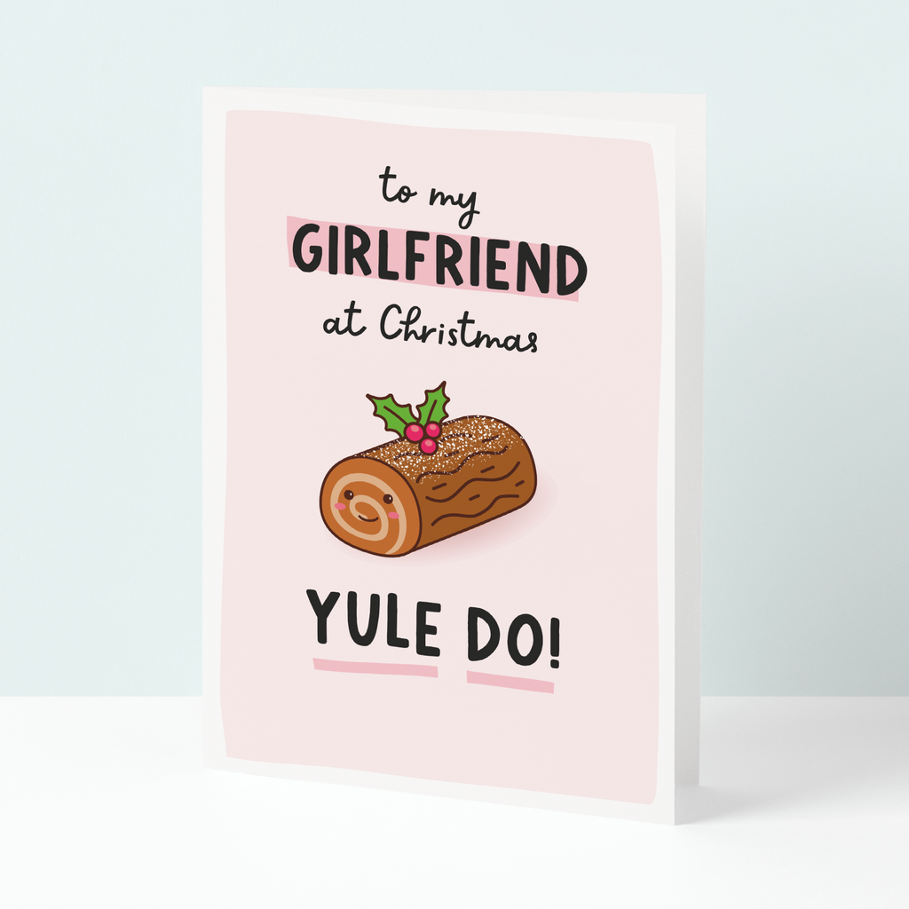 Yule Do girlfriend Christmas card