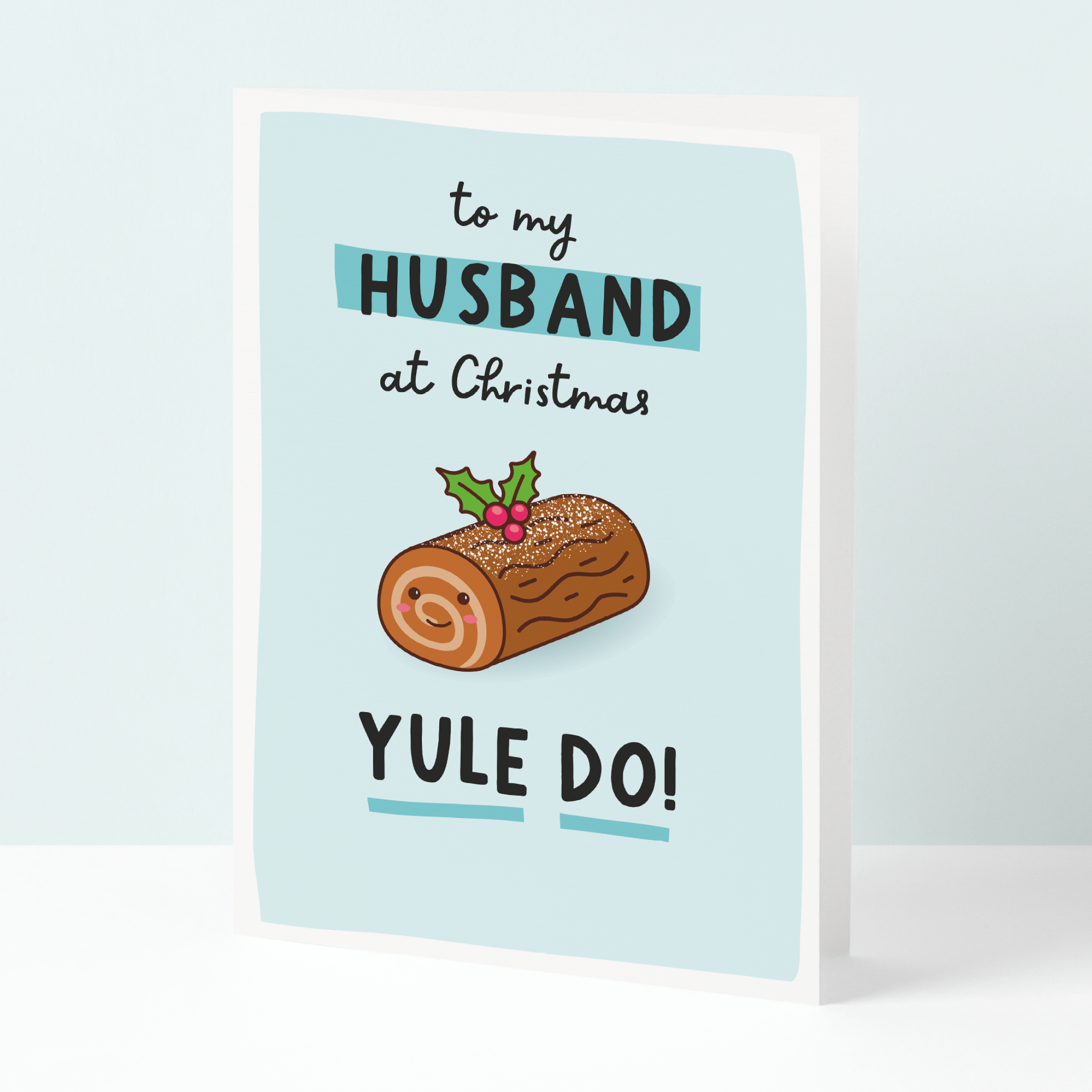 Yule Do husband Christmas card