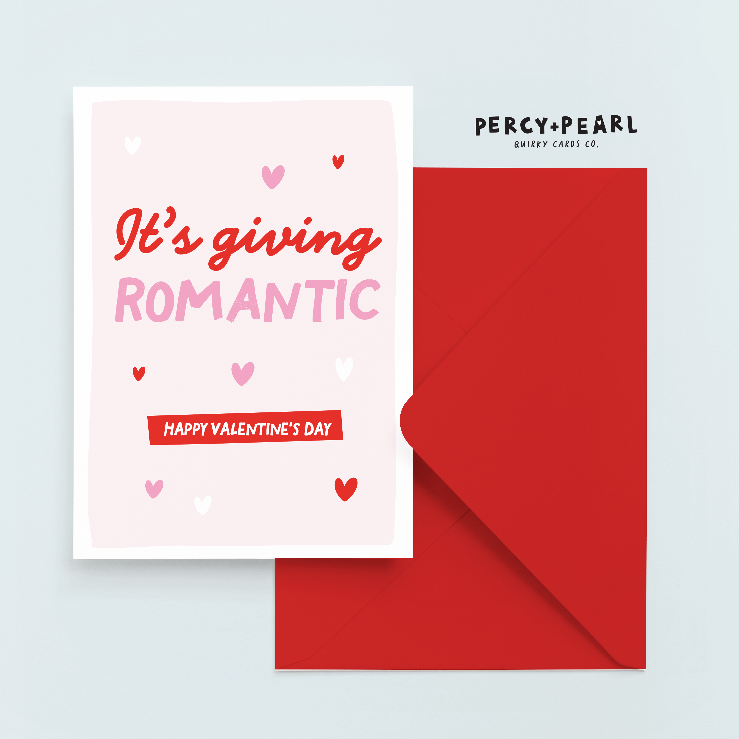 It's giving romantic valentine's card