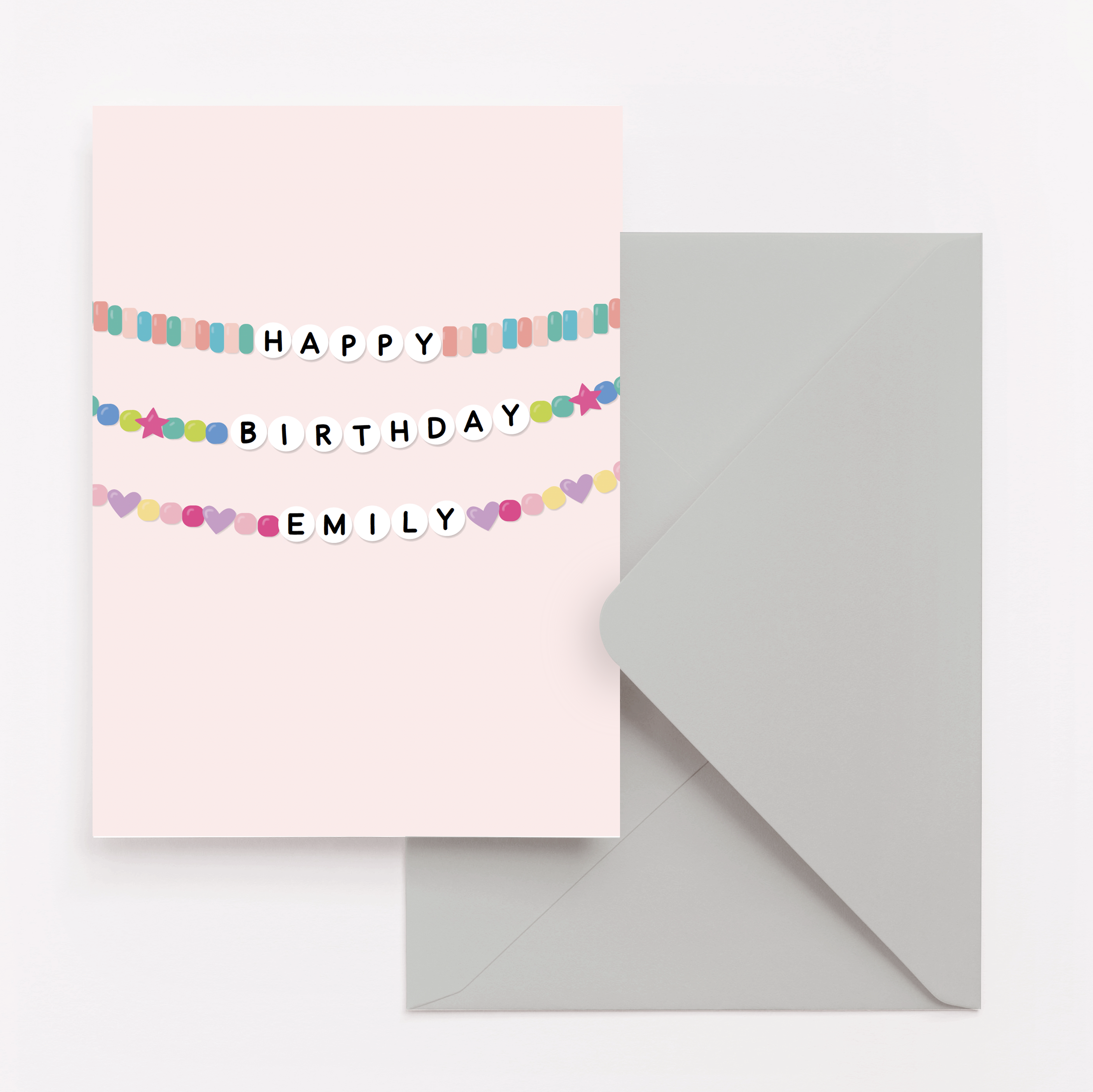 Swiftie personalised birthday card