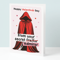 Secret traitor funny valentines card