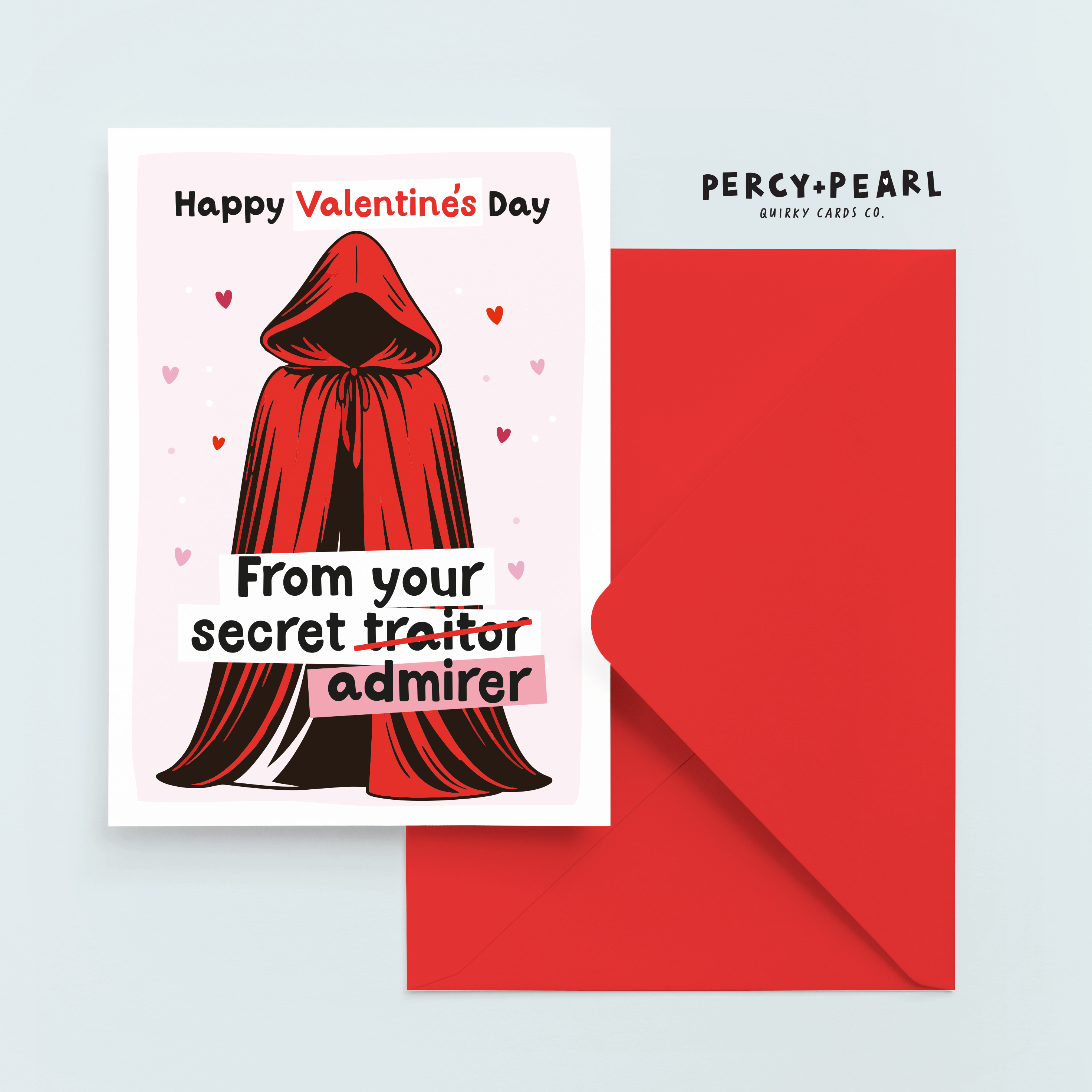 Funny Secret Traitor Valentines Card